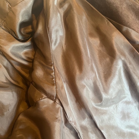 Vintage Brown real Suede Fringe western Jacket - Picture 13 of 15